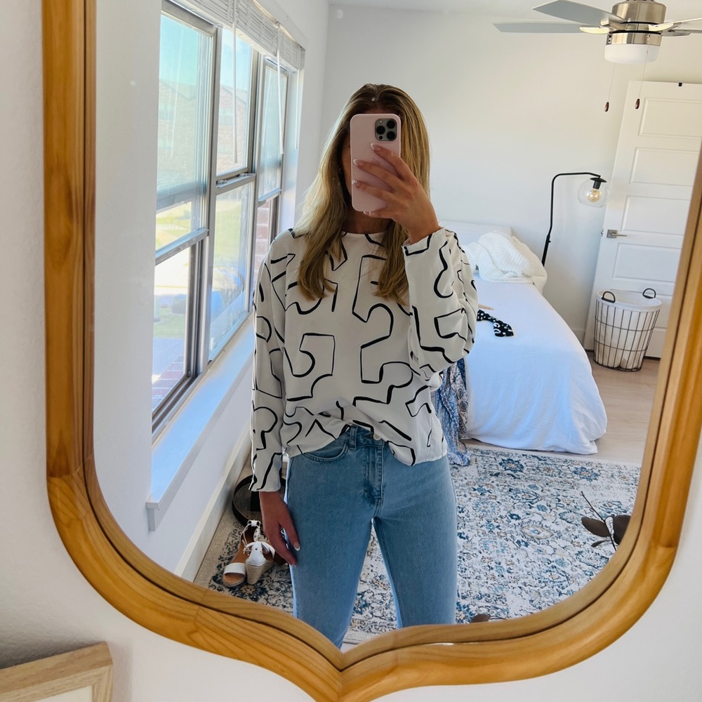 Split Back Blouse - image 2